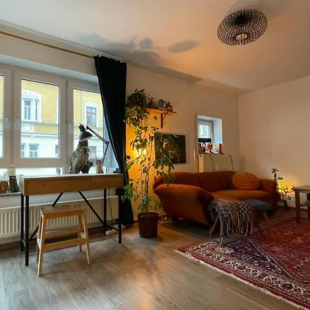 Kunstlerisches 2r-apartment Im Leipziger Westen, Karl-heine-kanal, Ruhige Lage Apartment *